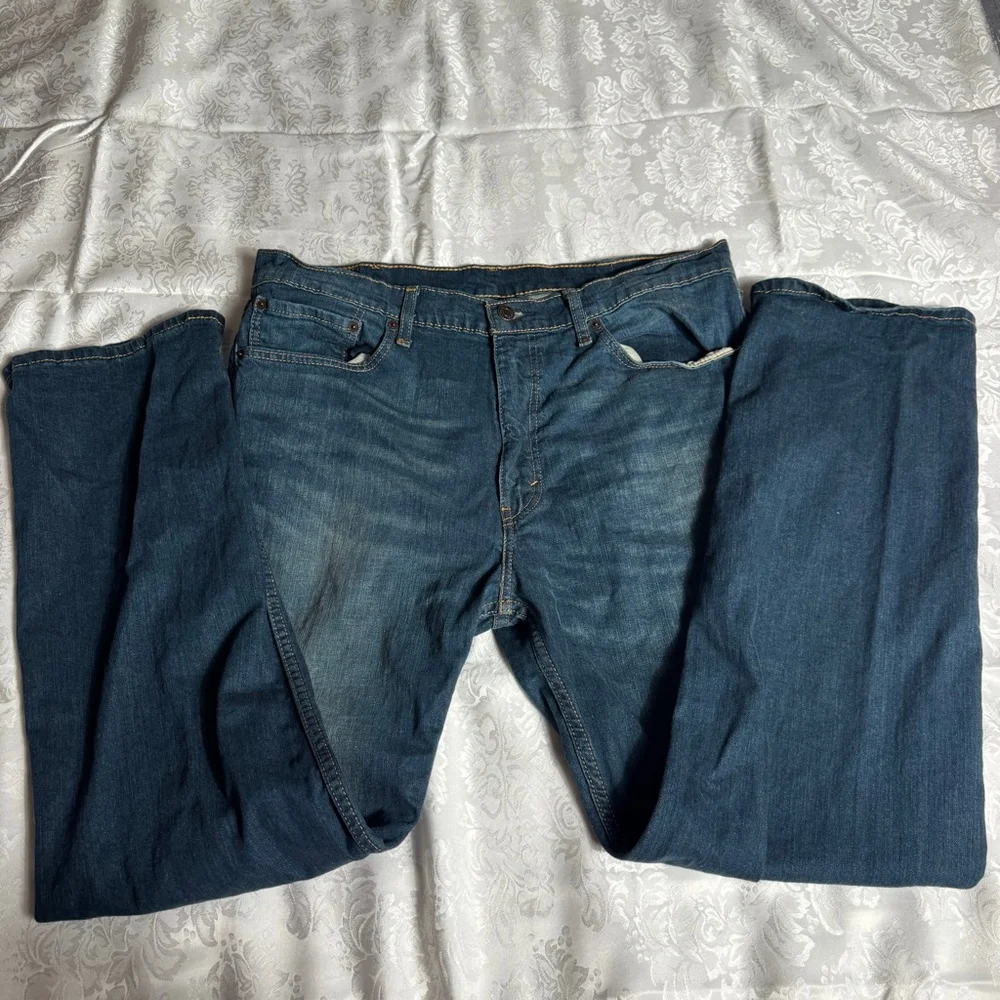 Men's Levi's Blue Straight Jeans Waist 38x32